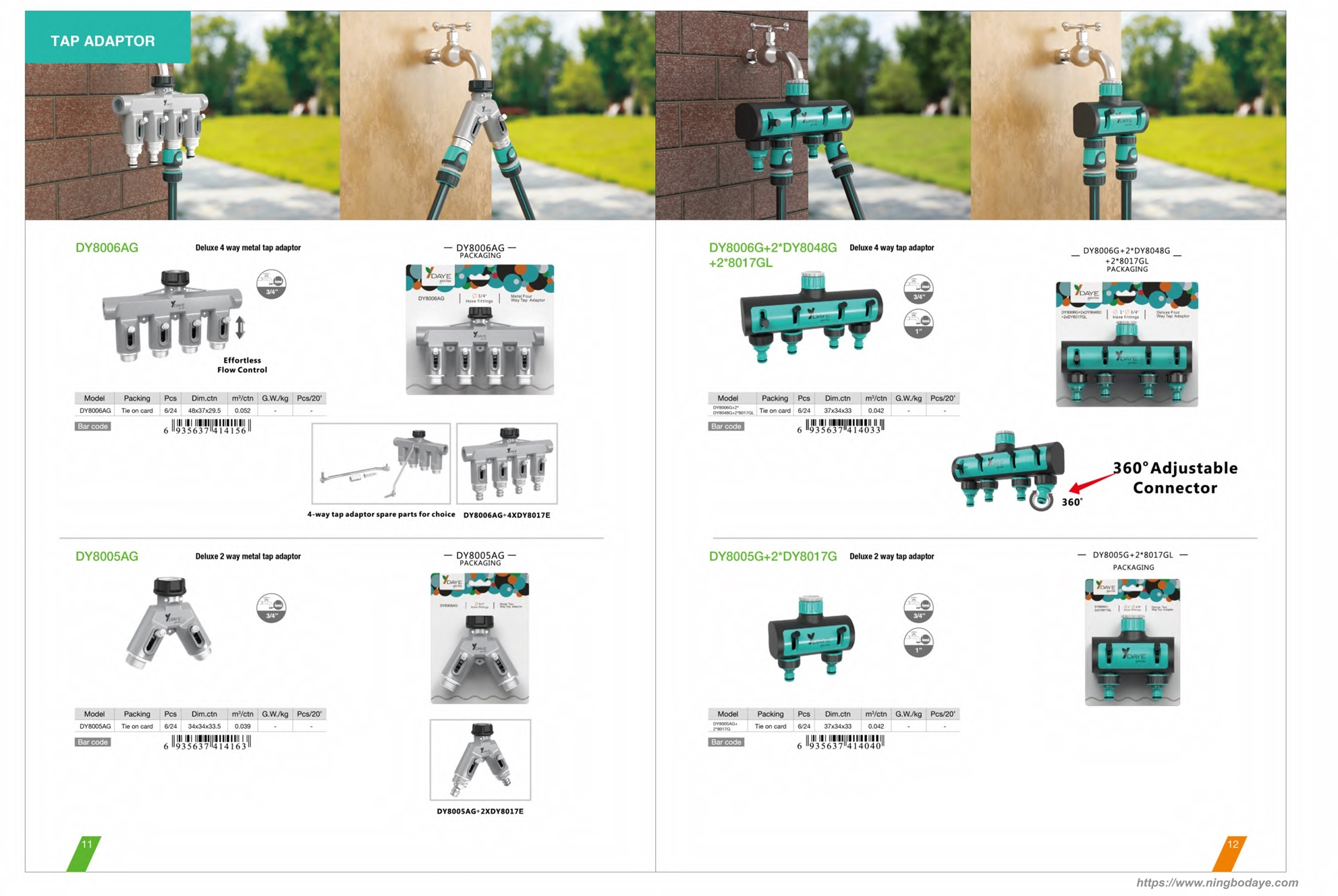 Manguera de agua para herramientas de jardín Catálogo PDF